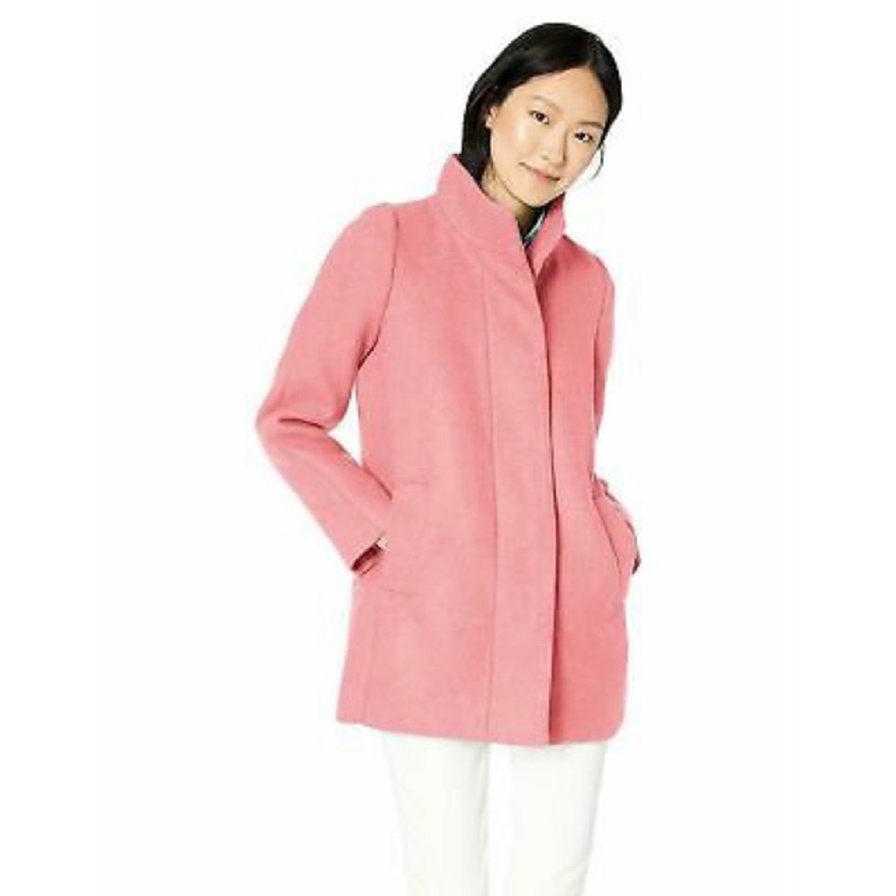J.Crew Mercantile 00 Cocoon City Coat Fresh Rose